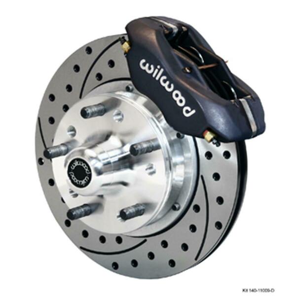 Wilwood 11 in. Forged Dynalite Pro Series Front Brake Kit, Drilled Rotor WLD140-11009-D